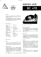 Tesla nc 410 - Navod k udrzbe 